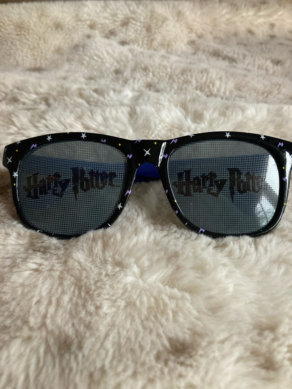 Warner Bros. Harry Potter Blue and Black Check Sunglasses